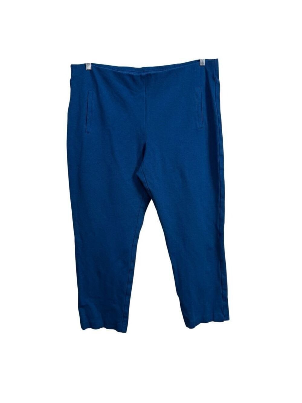 Chico's Blue Ankle Pants Stretch Pull On Womens XL